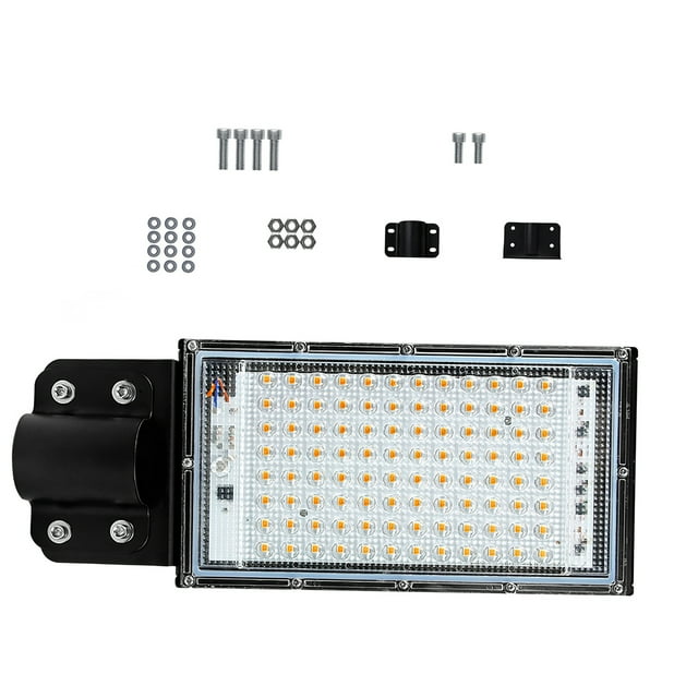 Luces De Calle Led Luces De Calle Ip65 120 Grados Reflector Led Lámparas De Estacionamiento Brillantes Lámpara De Calle De 100W Para Calle De Parque Al Aire Libre Minnieouse HA027494-01
