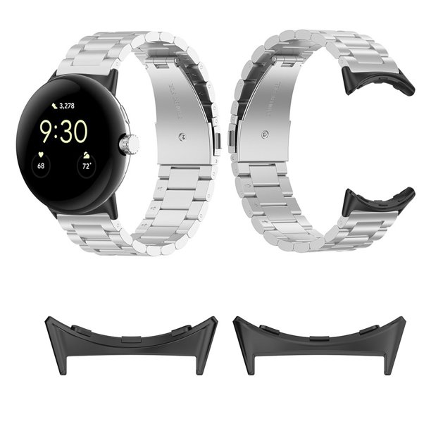 Adaptador De Pulsera 2 uds adaptador de correa de reloj herramientas de bricolaje adaptador de conector de Metal para Google Pixel Watch Likrtyny Para estrenar