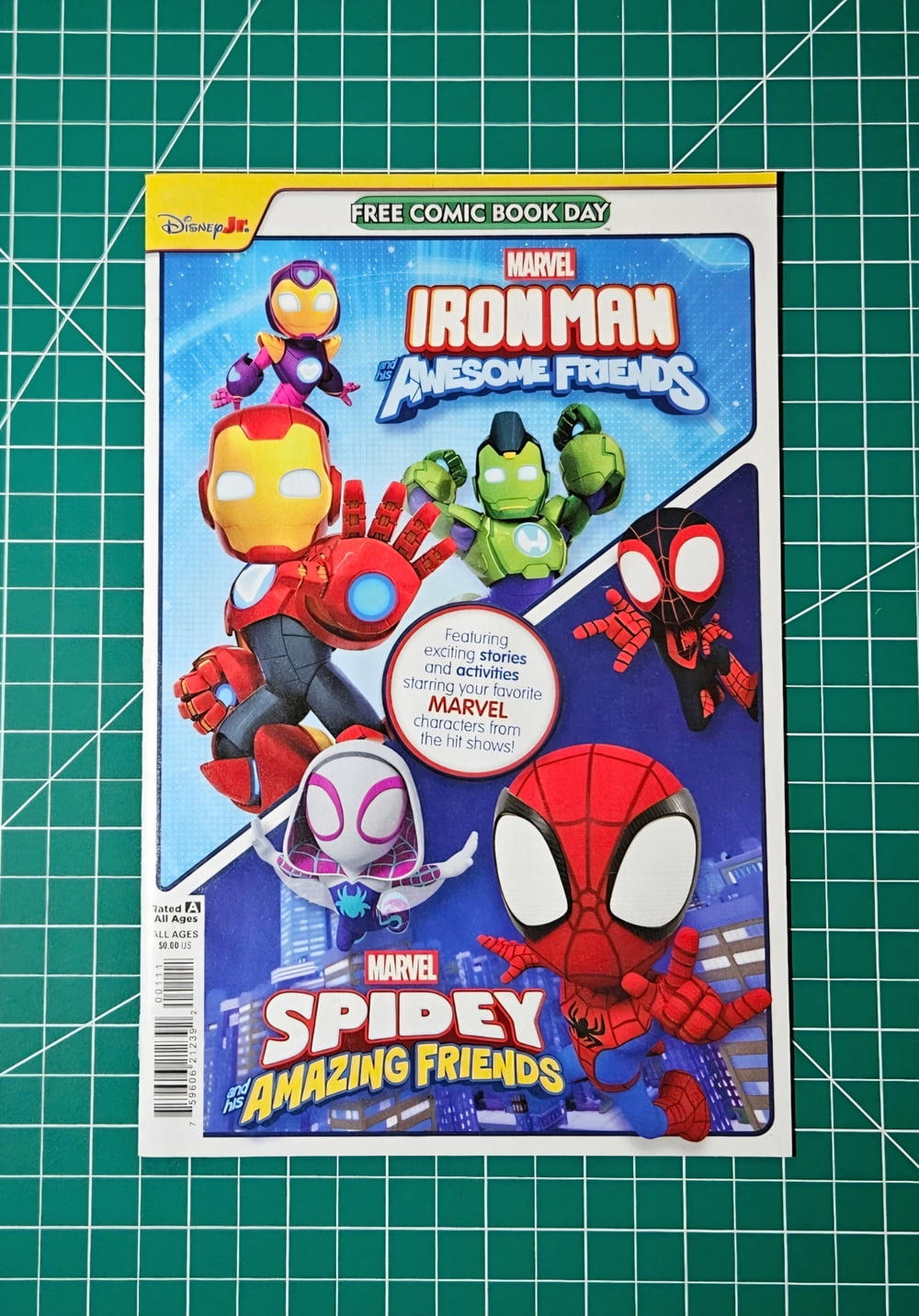 FCBD 2025: Iron Man and his Awesome Friends / Spidey and his Amazing Friends #0 Comic Boo