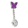 thumbnail image 1 of Reloj Fob para mujer Reloj lindo Reloj de enfermera Broche Reloj Fob Púrpura Sunnimix Enfermera reloj de bolsillo, 1 of 8