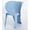 Blue, variant on Elephant Polypropylene Kids Chair Set of 4 Green