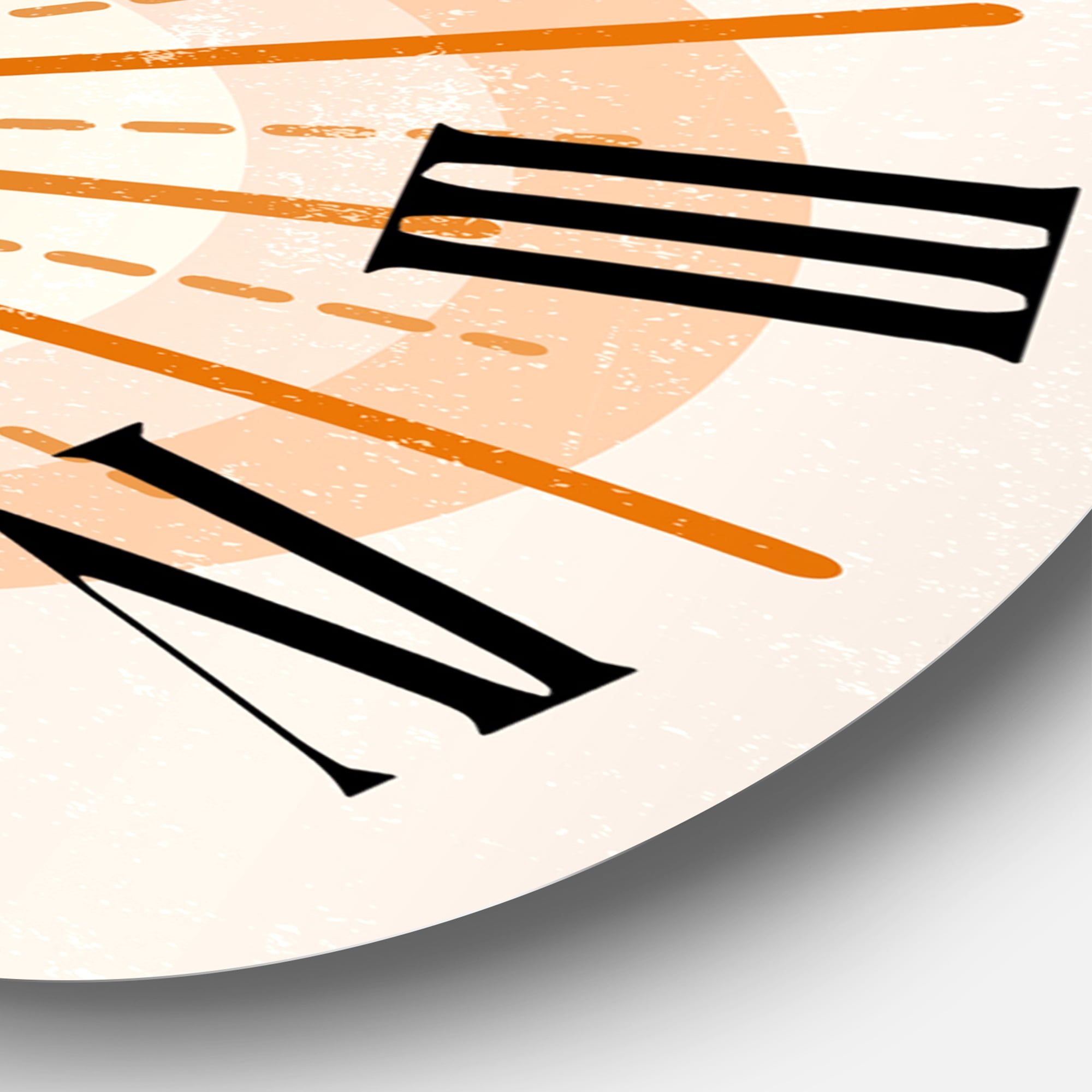 Designart 1 in Modern,Contemporary Wall Clock