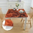 thumbnail image 2 of BANET  Tablecloth, Countryside Leaves Damask Fabric Tablecloth, Fall, Harvest &amp; Thanksgiving Table Cloth white, 2 of 8