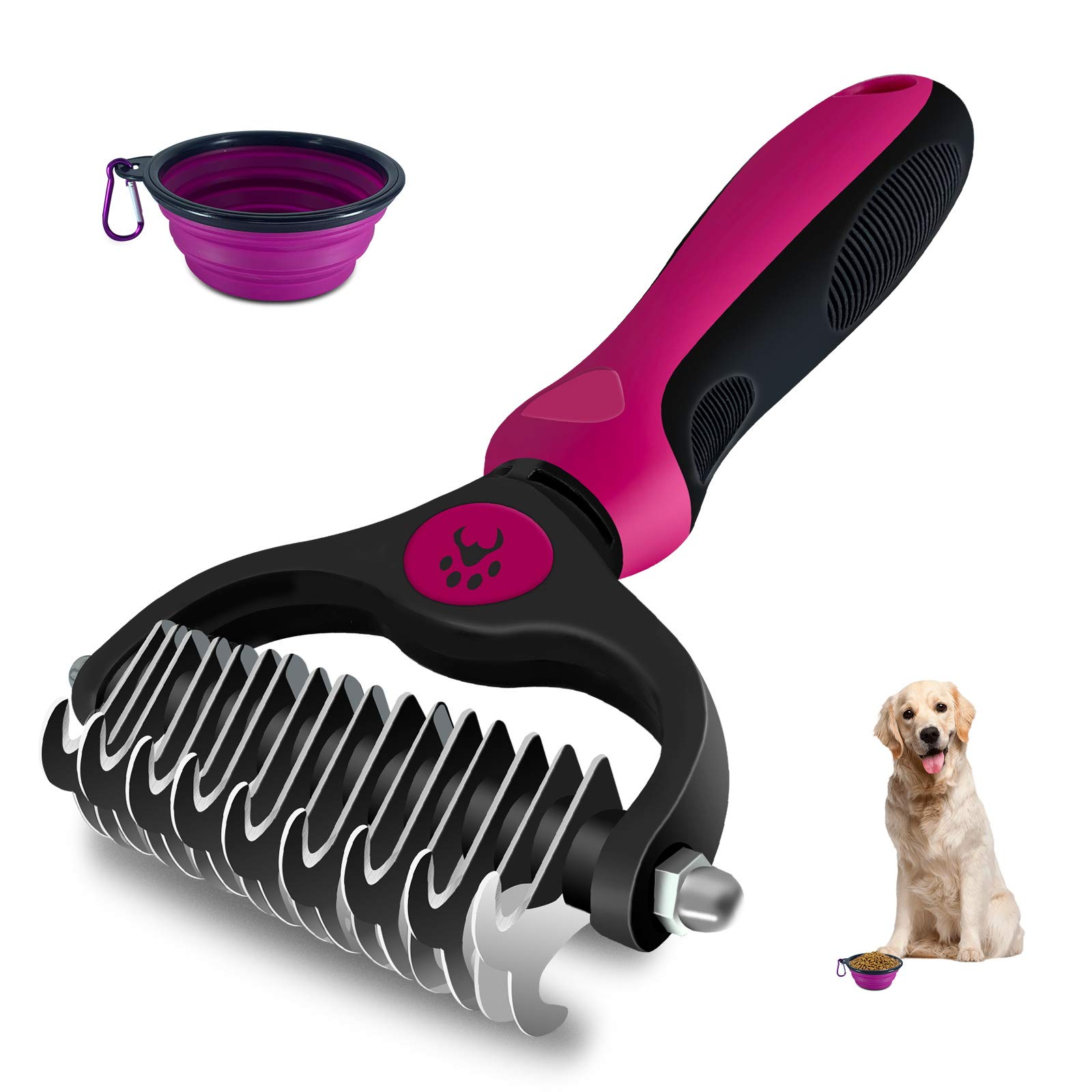 PetRake™ Sided Undercoat Rake For Dogs And Cats KanaGear