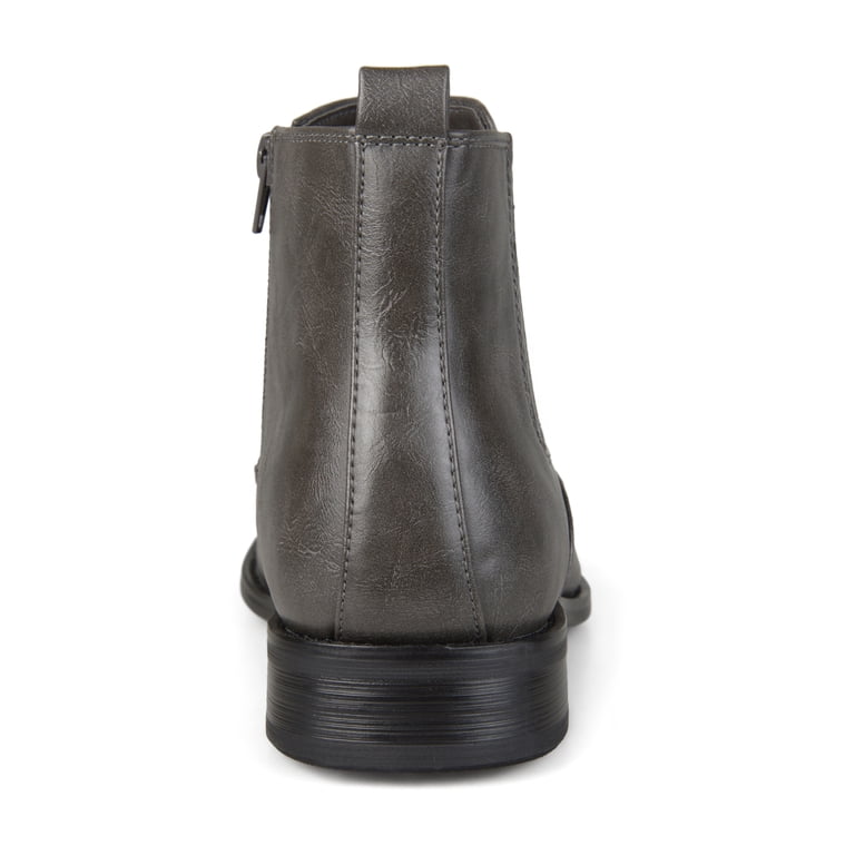 Vance Mens Alex Zip-up Cap Toe Dress Boot, Widths Available  display picture 3