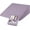 Lavender, variant on CirclesHome Wedge Pillow Cover 100% Cotton, Zippered Wedge Pillow Case Protector, Soft, Hypoallergenic & Breathable - Dark Grey (25Wx26Lx7.5)