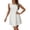 White, variant on XUNKUSGA Shirt Dress Classic Cotton Linen Womens Dresses with Pockets Casual Crew Neck Tank Dress Loose Sleeveless Mini Dress for Vacation S-5XL,Yellow
