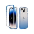 thumbnail image 1 of Funda 360 Degradada Uso Rudo Para Iphone 15 Plus Azul Más 2 Micas De Pantalla, 1 of 5