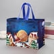 thumbnail image 5 of Baúles de almacenamiento, bolsas navideñas con asas, bolsas reutilizables para comestibles, multiusos, no tejidas, grandes, para regalo, para fiestas navideñas., 5 of 6