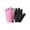 Pink, variant on Size M Breathable Half Finger Fitness Gloves, Wear Resistant Non-Slip Padded Comfort Gloves for Gym Workout Weight Lifting Cycling Cross Training Outdoor Sports Use, Black