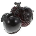 thumbnail image 3 of Simulation Litchi Ornament Resin Color Changing Tea Pet Party Red, 3 of 8