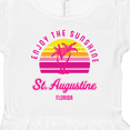 thumbnail image 4 of Inktastic Summer Enjoy the Sunshine St. Augustine Florida in Pink Girls Toddler Dress, 4 of 5