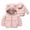 Pink, variant on Boys Girls Winter Outerwear Coats,Casual Jacket for Kids,Toddler Kids Boys Girls Winter Fleece Padded Jacket Hooded Zip Jacket Coat,Pink,100