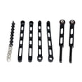 thumbnail image 4 of Varillas de tracción de eje para coche RC 1/12, piezas de repuesto directas, coche RC modificado de alta resistencia Negro, 4 of 9