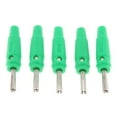 thumbnail image 1 of Tachiuwa 5Pieces 4mm Wire Audio Speaker Cable Banana Plug Connectors Adapter green, 1 of 7