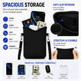 thumbnail image 3 of Phone Sleeve Pouch Case Bag with Crossbody Strap Neck Lanyard,Shockproof Universal Phone Bag, 3 of 7