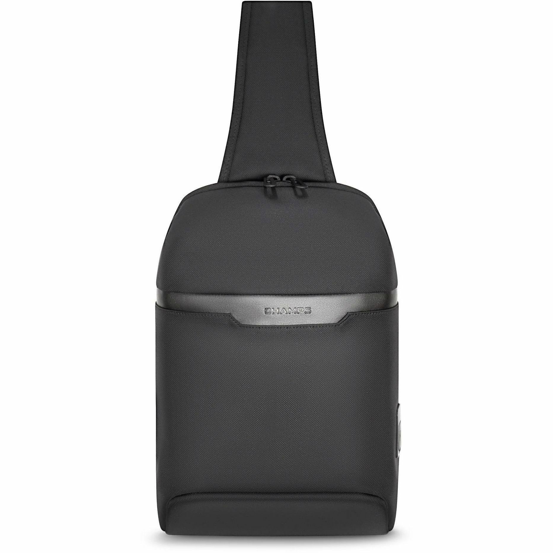 Champs Onyx Carrying Case (Sling) for 11" Tablet, Black