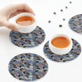 thumbnail image 7 of Pofeuu Video Game Print Leather Coasters Set of 6, Round Cups Mugs Mat Pad for Home Kitchen Heat Resistant Drink Coasters,Round Shape, 7 of 7