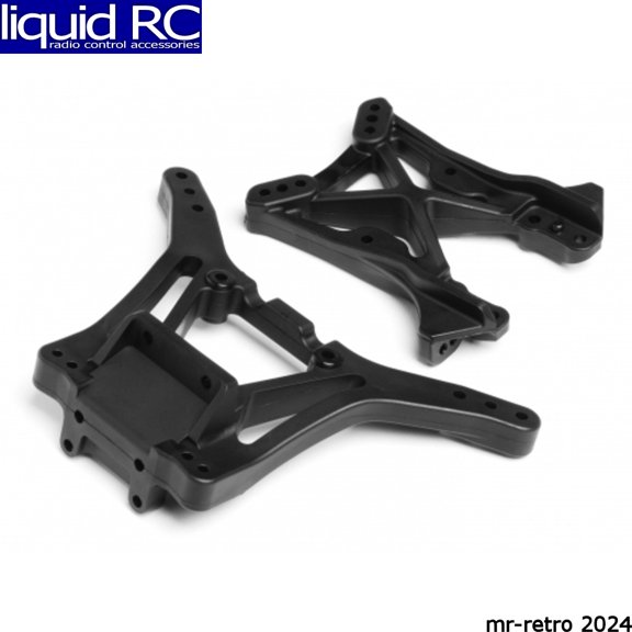 HPI Racing HPI100321 Shock Tower Set with Firestorm Spare Parts Kit, Black