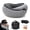 Dark Grey, variant on Travel Neck Pillows for Airplanes 2024 New Travel Pillow Neck Travel Pillow Memory Foam Airplane Pillow Soft Airplane Neck Pillow for Airplanes Offices and Cars(Pink)