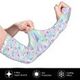 thumbnail image 3 of Daiia Sequins UV Sun Protection Arm Sleeves - Cooling Compression Arm Sleeve - Sports & UV Arm Sleeves for Men & Women, 3 of 8