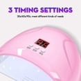 thumbnail image 5 of Lámpara Led Uv para secador de uñas, barniz de Gel Uv con lámpara de 12 Led para manicura, lámpara de Gel para uñas, lámpara de secado, máquina secadora con Sensor de tiempo, 5 of 5