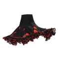 thumbnail image 4 of Salón De Baile Flamenco Baile De Vals Falda De Swing Grande Traje Moderno Con Lentejuelas Rojo SM SunniMix Vestido de baile latino, 4 of 8