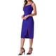 thumbnail image 4 of Vestido de cóctel de oficina sin mangas con abertura lateral para mujer Inspire Chic L azul real, 4 of 6