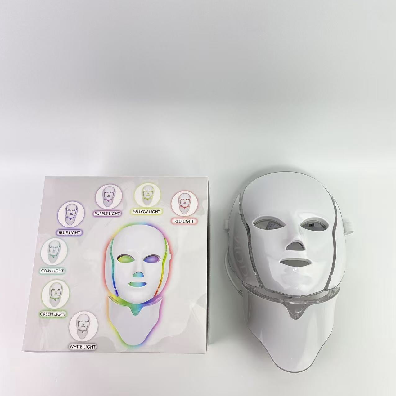 MODOY electronic light therapy apparatus for the skin,Red Light Therapy for Face, LED Facial Light Therapy