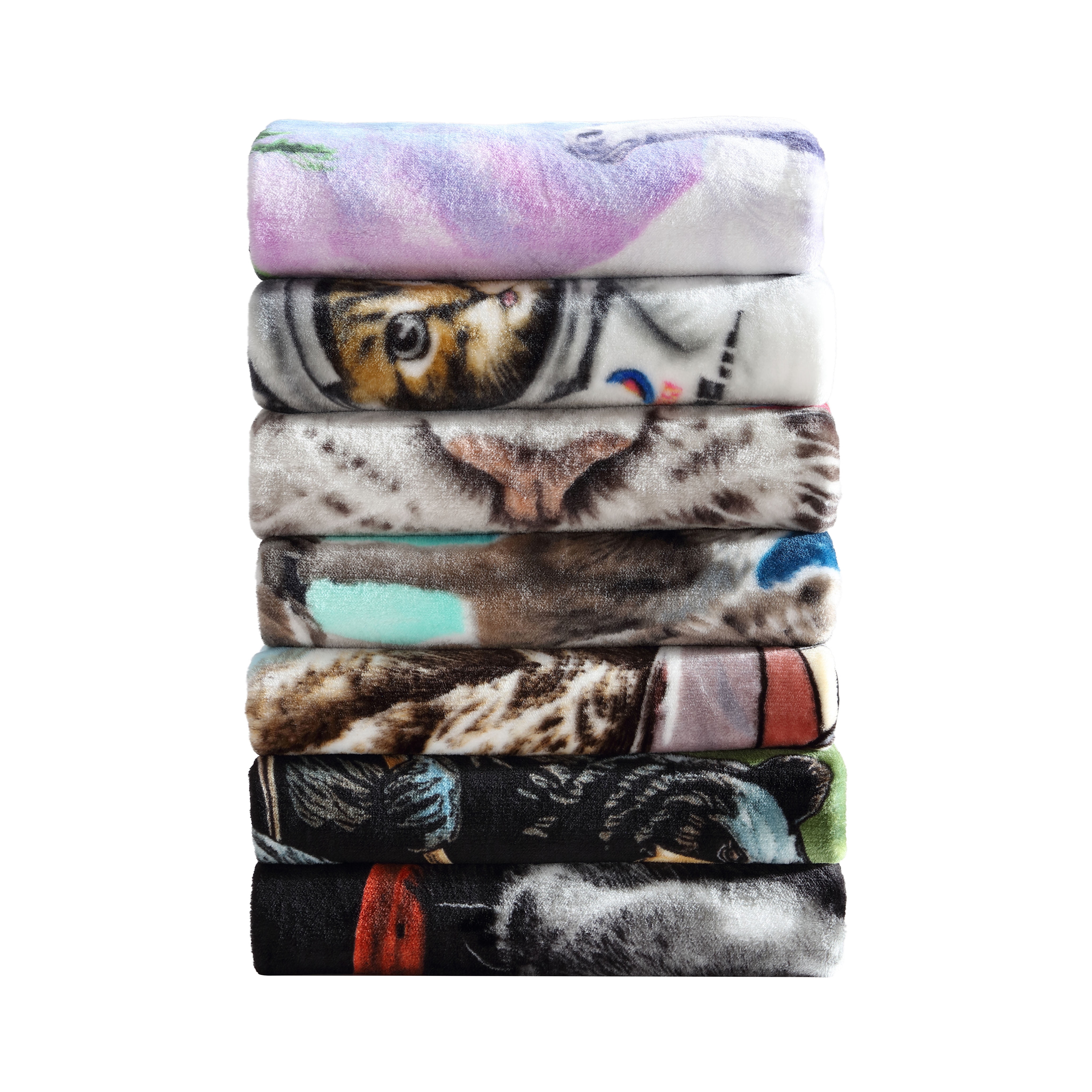 Wild frontier Wolves Throw