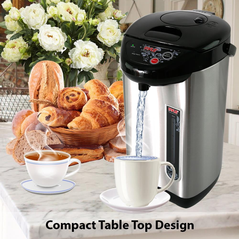 NutriChef PKWK43 - Electric Water Boiler & Warmer - Digital Hot Pot Water Kettle, 3.38 Quart