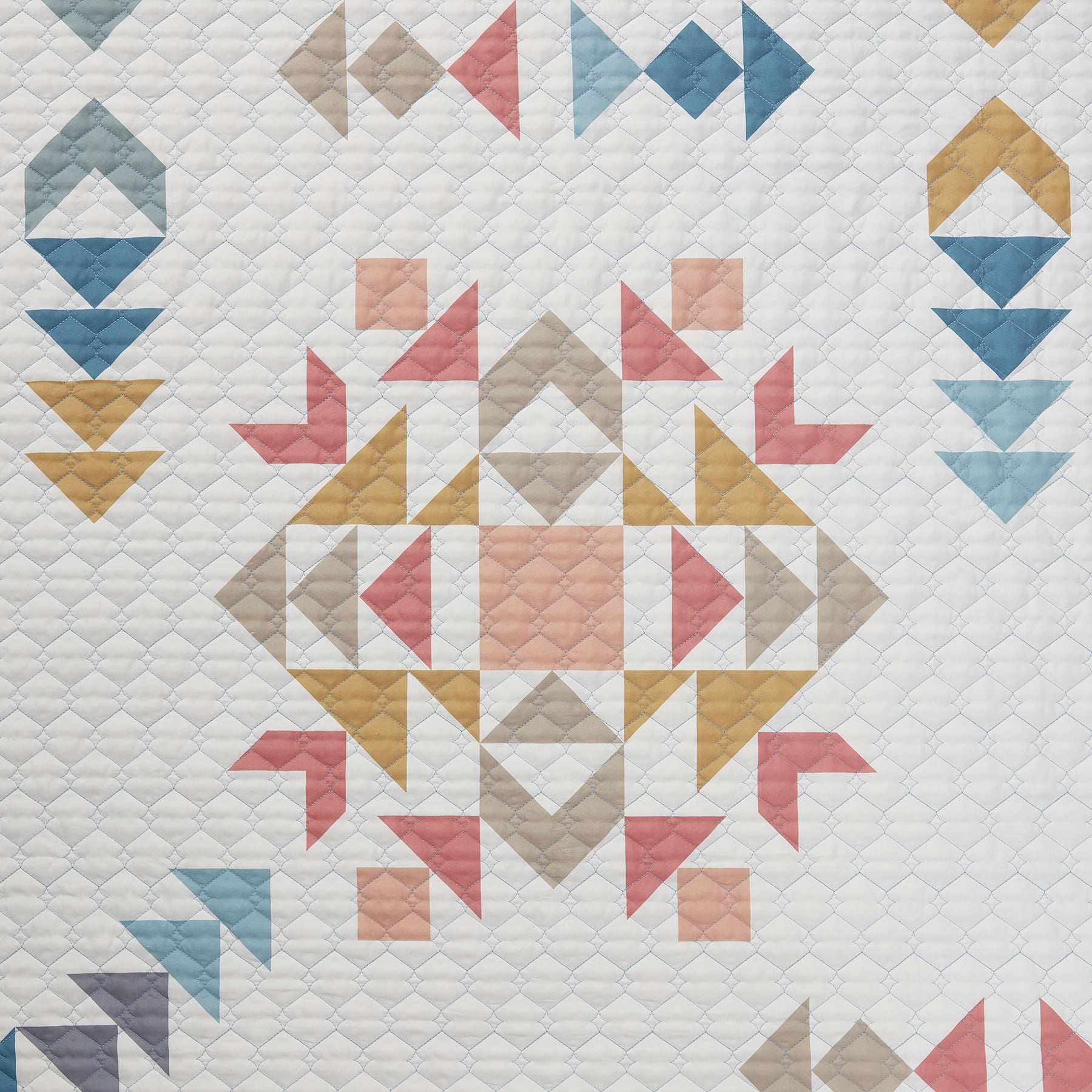 Mainstays 5 Piece Multicolor Quilt Set with Sheets, Twin
