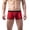 Red, variant on Ketyyh-chn99 Men's Underwear Soft Comfort Trunks Boxer Briefs Trunks Soft Cotton Low-Rise Underpant Black,L