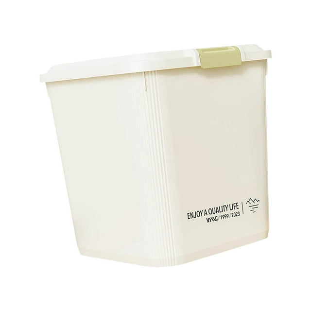 Contenedor de arroz hermético para organizar la cocina, cubo para cereales, alimentos secos y harina. 10KG
