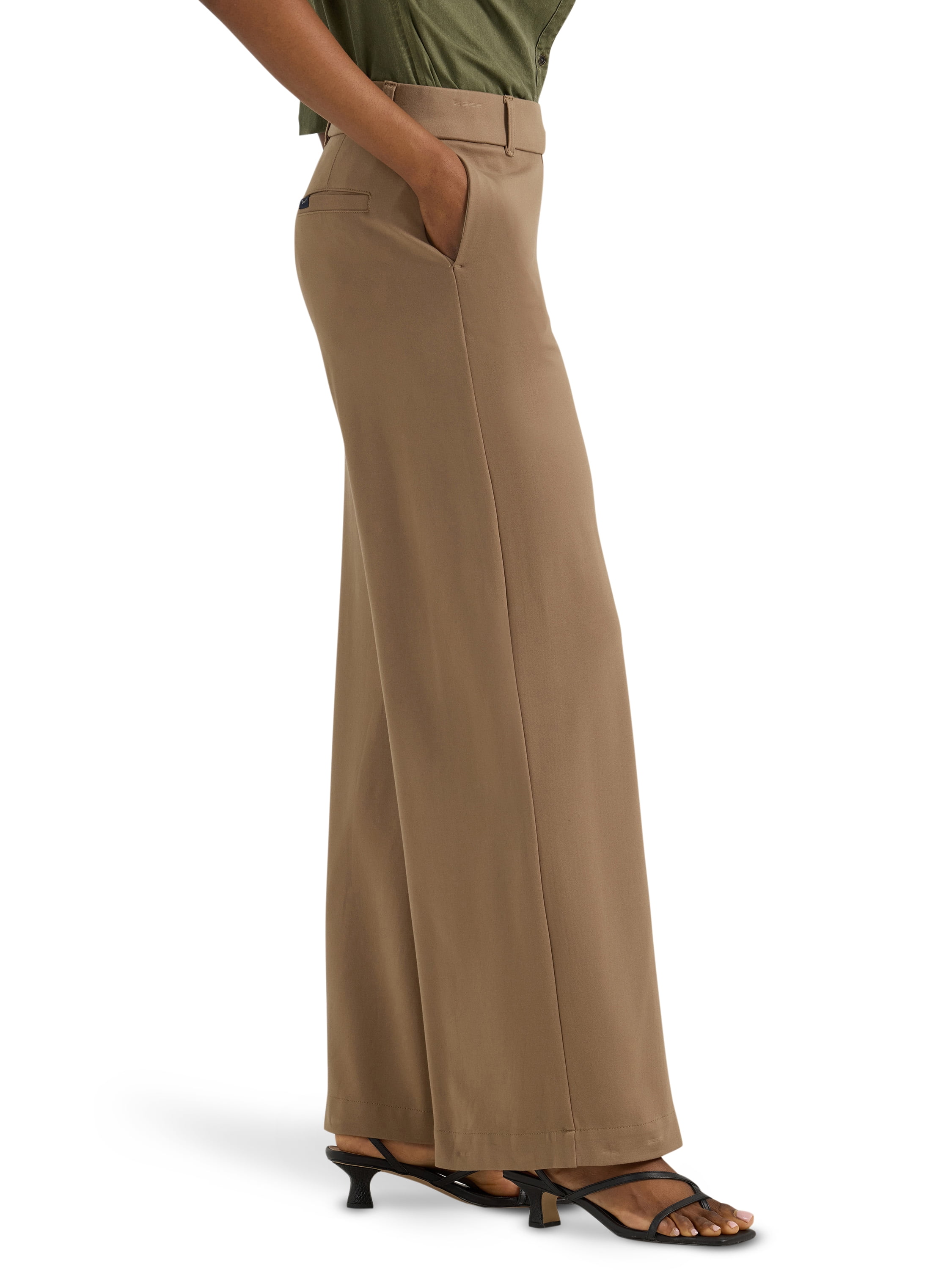 Lee® Women's Pull-On Comfort Waist A-Line Knit Pant