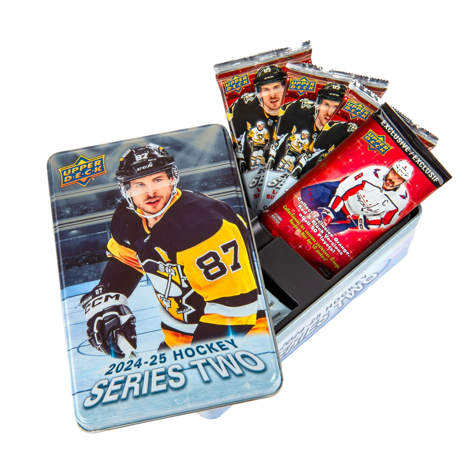 2024-25 Upper Deck Series 2 Hockey Trading Cards Tin