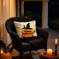 thumbnail image 5 of Halloween Pillow Covers Cute Pumpkin Ghost Decorative Pillow Cases Soft Fall Throw Pillow Covers for Sofa Couch Bedroom by OVFUIZ, 5 of 6