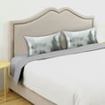thumbnail image 3 of Yayeee Pillowcase Standard Size Set of 2 Satin Wrinkle Resistant Pillow Case, Foggy Forest, 3 of 7