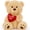 Brown, variant on Tezituor 12'' Teddy Bear Stuffed Animal Stuffed Bear Plush with I Love You Heart Plush Toy