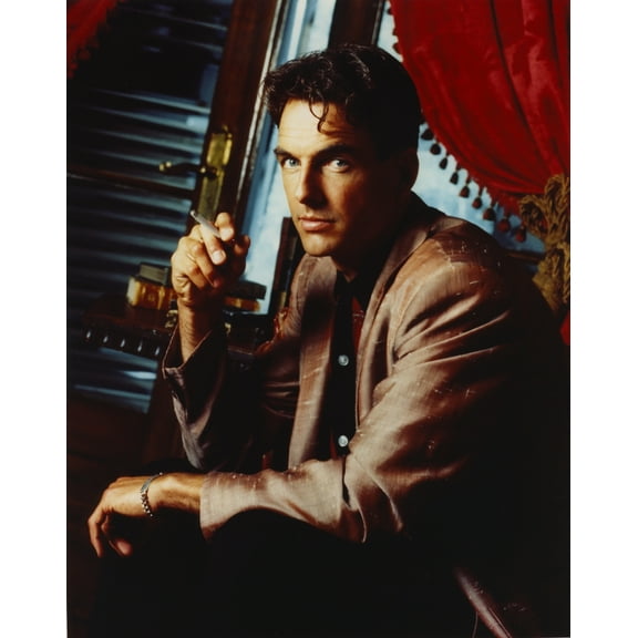 Mark Harmon Portrait in Brown Suit Photo Print (8 x 10)