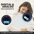 thumbnail image 4 of EILISON BáScula De Pesaje Digital Y AnalóGica 2 En 1 Altamente Avanzada Para Peso Corporal: 400 Libr, 4 of 6
