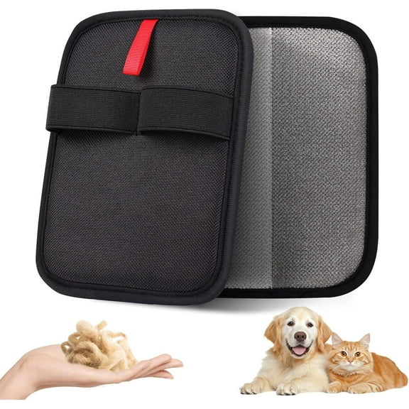 Pet Hair Remover, Electrostatic Pet Hair Removal Gloves, Reusable Cat & Dog Hair Remover for Couch, Furniture, Carpet, Curtain, Upgraded Animal Fur Removal Tool, Cat Grooming Gloves-1 PCS
