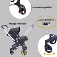 thumbnail image 4 of Carriola Para Bebé Starkids Polux Convertible Con Pañalera Negro Estrellas, 4 of 6
