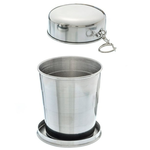 ASR Outdoor Stainless Steel Collapsible Camping Cup 8.5oz