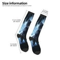 thumbnail image 5 of Balery Night Scene of Wolves Printed Novelty Socks Men's Women's Crew Socks Sports Socks Knee High Socks Cotton Socks Quirky and Cool Socks, 5 of 9