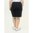 thumbnail image 4 of A3 Denim Women's Plus Size Midi Skirt, 4 of 4
