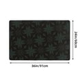 thumbnail image 3 of Moroccan Style Flowers Rugs Doormat, Non-Slip Machine Washable Carpets Floor Door Mat , 36" x 24", 3 of 7