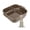 Ash Pepper Mill, variant on Peugeot Appolia Rectangular Baker & Pepper Mill - Ash/Mocha - 11" x 15" Ceramic Stoneware Baking Dish & 7" PEFC Beechwood Pepper Mill, 6 Adjustable Settings & Stainless Steel Mechanism