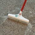 Roberts 701273 12 in. Carpet Rake & Groomer with 51 in. Handle, White & Red