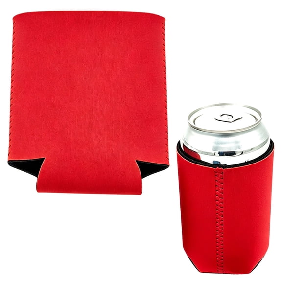 ZFSBZBS Foldable Can Cooler Sleeve, Insulated Dive-Style Can Cover, Condensation Absorption, Flexible Elastic Material, Foldable, Lightweight, Non-Slip Texture, for Beer Festival, Party
